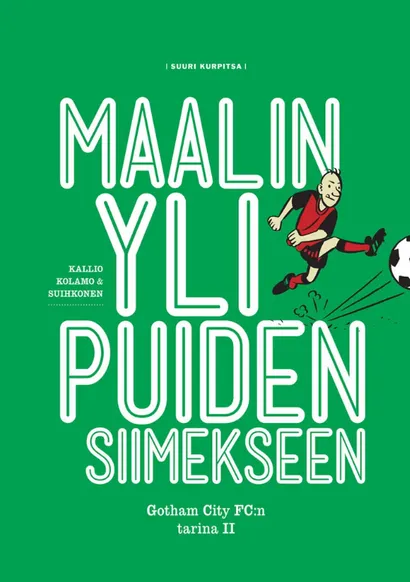Maalin yli puiden siimekseen - kirja.